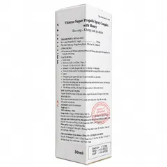 (Úc) Xịt Họng Keo Ong Vitatree Propolis Hỗ Trợ Làm Dịu Họng, Giảm Khô Rát Cổ Họng, Khàn Tiếng, Hỗ Trợ Giảm Ho