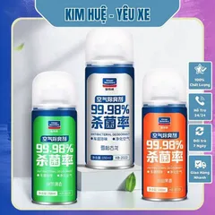 Chai xịt khử mùi diệt khuẩn xe ô tô 180ml 