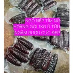 Ngô Nếp Tím Nữ Hoàng Điện Biên(combo 2 túi là 2kg)