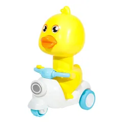 Đồ Chơi Vịt Con Đi Xe Máy Vespa – Ấn Là Chạy, Bốc Đầu Siêu Dễ Thương
