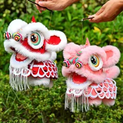 [LOẠI VIP - TEM ĐỎ] Đèn Lồng Trung Thu Lân Sư Tử Rồng Phát Sáng LED Tự Lắp Ráp DIY Trang Trí,  Quà Tặng Cho Bé