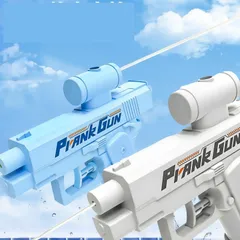 Súng Nước 2 Đầu Mini Cho Bé – Súng Phun Nước Có Bình, Đồ Chơi Mùa Hè Đi Biển Hồ Bơi