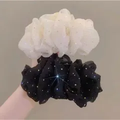 Kẹp Tóc Càng Cua Nơ Voan Nhũ Size Lớn – Kẹp Tóc Nữ Hàn Quốc Giữ Chắc Tóc, Phong Cách Thanh Lịch