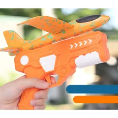 Đồ Chơi Phóng Máy Bay Xốp 35cm ,Tên Lửa Xốp, Bay Xa, Vận Động Ngoài Trời Cho Bé