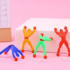 Đồ Chơi Người Nhện Bò Tường – Siêu Nhân Dẻo Dính 13cm, Đồ Chơi Sáng Tạo Giải Trí