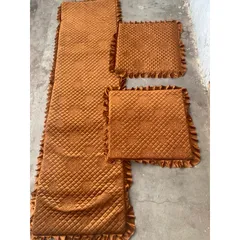 bộ ba món thảm ghế mùa đông  ,thảm vảy cá 1 tấm dài 2 tấm vuông