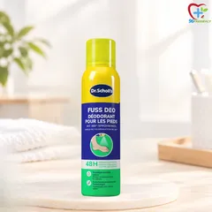 Xịt khử mùi hôi chân Scholl giúp chân khô thoáng, không ra mồ hôi, giữ ẩm cả ngày cho bạn