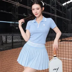 Áo Polo Nữ Garnet Ngắn Tay Cổ Bẻ Phối Viền Khóa Kéo Co Giãn Thoáng Mát Phong Cách Thể Thao