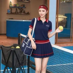 [GARNET] SET THỂ THAO NỮ POLO CHÂN VÁY XẾP LY - Vải Poly Fabric Độ Bền Màu Cao, Chống Nhăn, Giữ form, Thoáng Mát