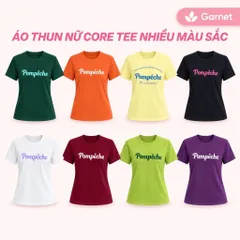 Áo thun nữ thể thao core tee nhiều màu - chất vải cotton co giãn 4 chiều thoải mái vận động thấm hút mồ hôi