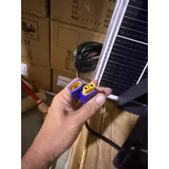Đèn led năng lượng mặt trời 1500w IP68 có remote tấm pin rời dây dài 5m