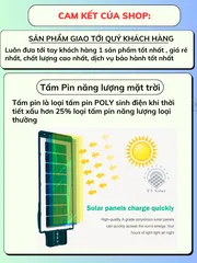Đèn Năng Lượng Mặt Trời,Đèn Led trang tri Liền Thể 500w, 400w Cảm Biến Chuyển Động,BH 2 năm