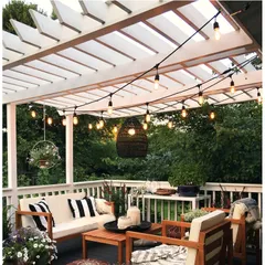 Bộ dây treo kín nước dài 10m 20 đuôi đèn e27