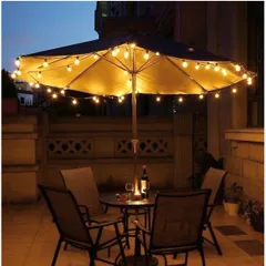 Bộ dây treo kín nước dài 10m 20 đuôi đèn e27