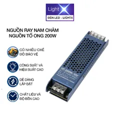 Bộ Nguồn 48V Cấp Điện Cho Hệ Đèn Ray Nam Châm Gồm Bộ Nguồn Gắn Trực Tiếp Và Bộ Nguồn Tổ Ong Công Suất 100W - 200W - 30