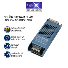 Bộ Nguồn 48V Cấp Điện Cho Hệ Đèn Ray Nam Châm Gồm Bộ Nguồn Gắn Trực Tiếp Và Bộ Nguồn Tổ Ong Công Suất 100W - 200W - 30