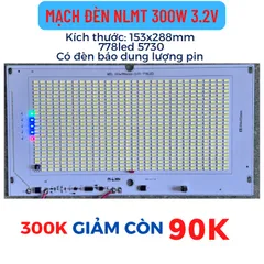 MẠCH ĐIỀU KHIỂN LIỀN CHIP LED 60W, 100W, 200W, 300w LẮP CHO ĐÈN NĂNG LƯỢNG MẶT TRỜI CÁC LOẠI