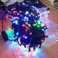 Đèn Led Nháy 50M Kim Cương, Dây Led 50M Trang Trí Tiểu Cảnh.