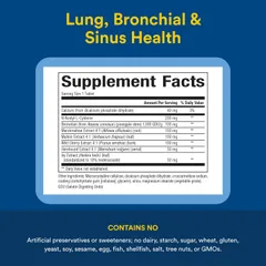 Viên Uống Bổ Phổi Lung Bronchial Sinus Health Natural Factors Hỗ Trợ Đường Hô Hấp Khỏe Mạnh - YoungFit