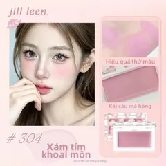 JILL LEEN | Phấn Má Hồng Tạo Sáng Dạng Kem Dẻo Mát Mịn Màng Dưỡng Ẩm Dài Lâu Cho Mọi Loại Da