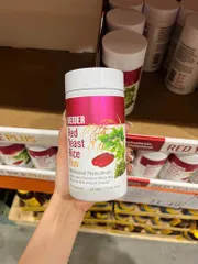 VIÊN MEN GẠO ĐỎ WEIDER RED YEAST RICE GIẢM CHOLESTEROL, BẢO VỆ TIM MẠCH