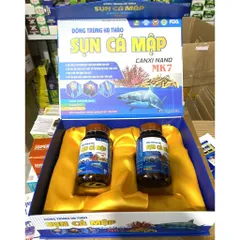Đông trùng hạ thảo Sụn Cá Mập Canxi nano Mk7 Bôi trơn cho khớp và hỗ trợ giảm đau do thoái hóa khớp, viêm khớp chai vien