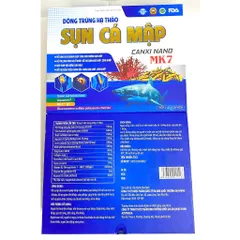 Đông trùng hạ thảo Sụn Cá Mập Canxi nano Mk7 Bôi trơn cho khớp và hỗ trợ giảm đau do thoái hóa khớp, viêm khớp chai vien