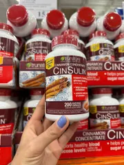 Cinsulin Trunature Cinnamon Concentrate 300 viên – Hỗ trợ duy trì đường huyết khỏe mạnh 