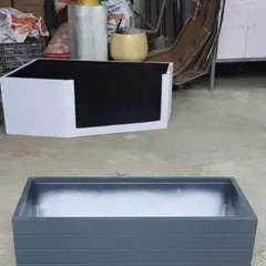 chậu NHỰA  composite trồng cây ban công siêu nhẹ, siêu bền chịu nắng chịu mưa, ko bị giòn gãy