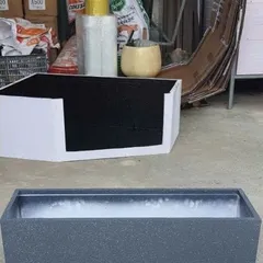 Chậu Nhựa composite chất liệu PVC FOAM siêu nhẹ, chậu nuôi cá, trồng cây thủy sinh decor ban công,sân vườn , độ bền cao