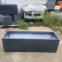 Chậu Nhựa composite chữ nhật chất liệu PVC FOAM siêu nhẹ, chậu trồng cây, ban công,sân vườn nuôi cá. độ bền cao