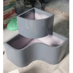 Chậu NHỰA composite  trồng cây  chất liệu PVC FOAM siêu bền