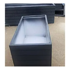 chậu nhựa composite chữ nhật 60×30×30 chậu trồng cây siêu nhẹ