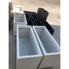 chậu nhựa composite chữ nhật 60×30×30 chậu trồng cây siêu nhẹ