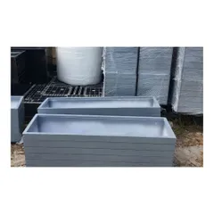 chậu nhựa Composite chữ nhật.chậu trồng cây chống nắng chống nước độ bền  cao