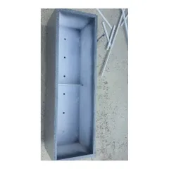 chậu nhựa composite chữ nhật, chậu trồng cây siêu nhẹ chống nước độ bền cao