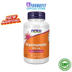 Viên Uống Bổ Sung Niacinamide Vitamin B3 No Flush Now Hỗ Trợ Điều Hoà Cholesterol - YoungFit