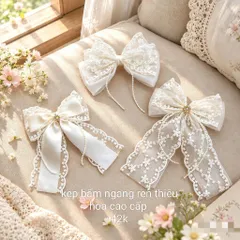 KẸP TÓC SIÊU XINH CHO NÀNG
