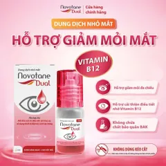 [COMBO KHÔ - MỎI] Bộ đôi chăm sóc hàng ngày hỗ trợ giảm khô mỏi & cải thiện điều tiết cho mắt sử dụng TBĐT/lens/lens cận