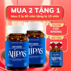Sâm alipas hộp 30 / 60 viên