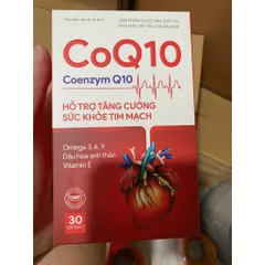 CoQ10 Coenzym Q10 Giúp tăng cường sức khỏe tim mạch