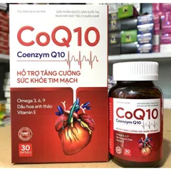 CoQ10 Coenzym Q10 Giúp tăng cường sức khỏe tim mạch