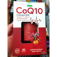 CoQ10 Coenzym Q10 Giúp tăng cường sức khỏe tim mạch