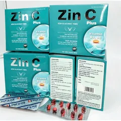 Zin c Plus zinc bổ sung kẽm, hỗ trợ ăn ngon, tăng cường sức khỏe, tăng sức đề kháng, miễn dịch chống còi xương 