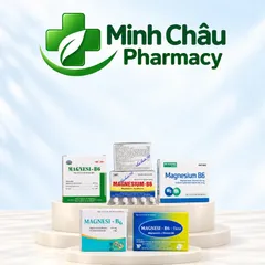 Viên uống Magnesium B6 - Bổ sung Magie và Vitamin B6 giúp giảm căng thẳng, đau đầu, mất ngủ (Hộp 100 viên)