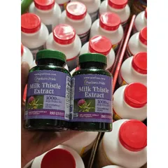 Bổ gan mỹ milk thisle extract 180v hàng mỹ chính hãng 859416