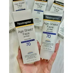 Hàng USA] Kem chống nắng chống lão hoá Neutrogena Age Shield Face Oil-free Sunscreen SPF70 (88ml)