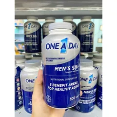 Viên uống One A Day Men's, Women 50+ Multivitamin 300 viên 859438