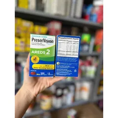 Viên uốn,g bổ mắt PreserVision Areds 2 Formula 130 viên Mỹ 859432