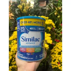 Sữa bột Similac cho trẻ từ 0-12 tháng tuổi Similac Advance OptiGro 873g MỸ 859509